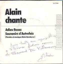 [Pochette de Adieu Rosas (ALAIN (2)) - verso]