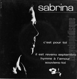 [Pochette de C’est pour toi (SABRINA)]