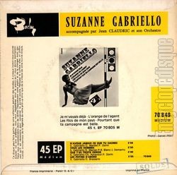 [Pochette de N’avoue jamais ce que tu gagnes (Suzanne GABRIELLO) - verso]