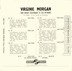 [Pochette de Crazy Love (Virginie MORGAN) - verso]