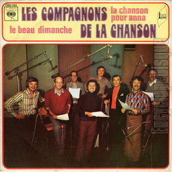 [Pochette de La chanson pour Anna (Les COMPAGNONS DE LA CHANSON)]