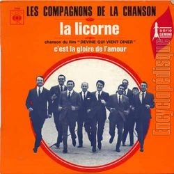 [Pochette de La licorne (Les COMPAGNONS DE LA CHANSON)]