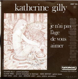 [Pochette de Tu tais si jaloux (Katherine GILLY) - verso]