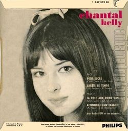 [Pochette de La fille aux pieds nus (Chantal KELLY) - verso]