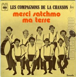 [Pochette de Merci Satchmo (Les COMPAGNONS DE LA CHANSON)]