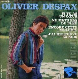 [Pochette de Si tu as un cœur (Olivier DESPAX)]