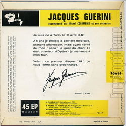 [Pochette de La troisime nuit (Jacques GURINI) - verso]