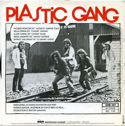 [Pochette de Fric et flic (PLASTIC GANG) - verso]