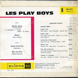 [Pochette de Quelle mme ! (Les PLAY BOYS) - verso]