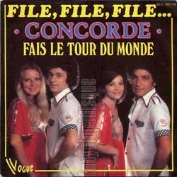 [Pochette de File, file, file… (CONCORDE)]