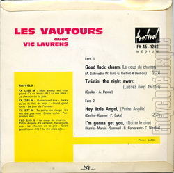 [Pochette de Le coup du charme (Les VAUTOURS) - verso]