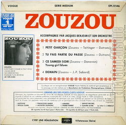 [Pochette de Petit garon (ZOUZOU) - verso]