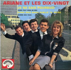 [Pochette de Je ne sais pourquoi (ARIANE et les  DIX-VINGT)]