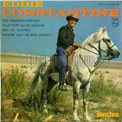 [Pochette de Des frissons partout (Eddie CONSTANTINE)]