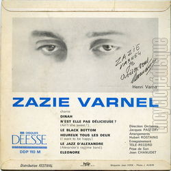 [Pochette de Dinah (Zazie VARNEL) - verso]