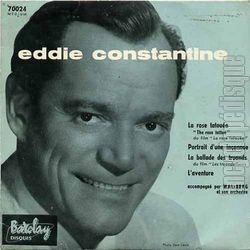 [Pochette de La rose tatoue (Eddie CONSTANTINE)]