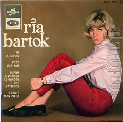 [Pochette de Tu la revois (Ria BARTOK)]