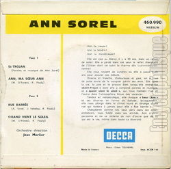 [Pochette de Saint-Trojan (Ann SOREL) - verso]