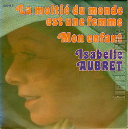 [Pochette de La moiti du monde est une femme (Isabelle AUBRET)]