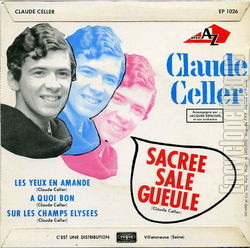 [Pochette de Sacre sale gueule (Claude CELLER) - verso]