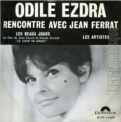 [Pochette de Rencontre avec Jean Ferrat (Odile EZDRA)]