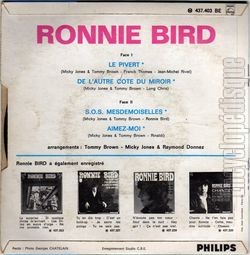 [Pochette de Le pivert (Ronnie BIRD) - verso]