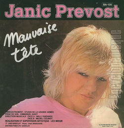 [Pochette de J’veux d’la tendresse (Janic PRVOST) - verso]