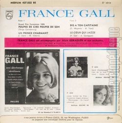 [Pochette de Poupe de cire, poupe de son - 6me srie (France GALL) - verso]