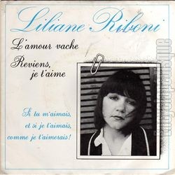 [Pochette de L’amour vache (Liliane RIBONI)]