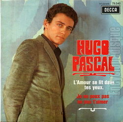 [Pochette de L’amour se lit dans tes yeux (Hugo PASCAL)]