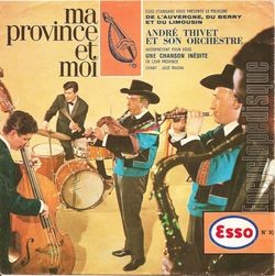 [Pochette de Esso  Ma province et moi  n10 (PUBLICIT)]