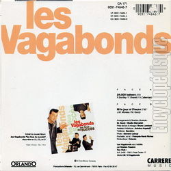 [Pochette de 24000 baisers (Les VAGABONDS) - verso]