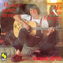 [Pochette de Mon copain l’Argentin (Bernard SAUVAT) - verso]