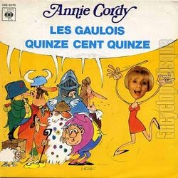 [Pochette de Les Gaulois (Annie CORDY)]