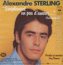 [Pochette de Simplement un peu d’amour (Alexandre STERLING) - verso]