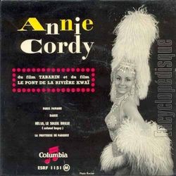 [Pochette de Paris Paname (Annie CORDY)]