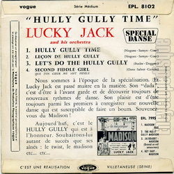 [Pochette de Hully gully time (LUCKY JACK) - verso]