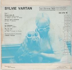 [Pochette de Mister John B. (Sylvie VARTAN) - verso]