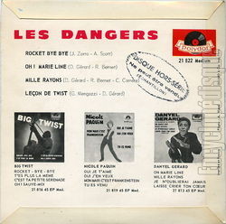 [Pochette de Rocket bye bye (Les DANGERS) - verso]