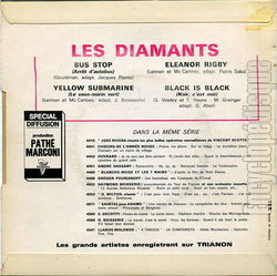 [Pochette de Bus stop (Les DIAMANTS) - verso]