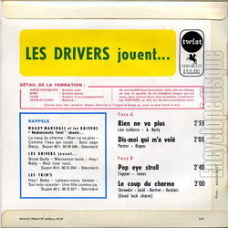 [Pochette de Rien ne va plus (Les DRIVERS) - verso]