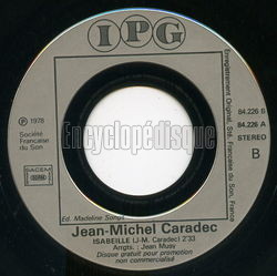 [Pochette de Elle m’a dit non (Jean-Michel CARADEC) - verso]