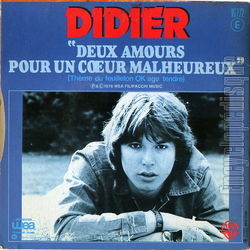 [Pochette de OK ! Pour une chanson (DIDIER) - verso]