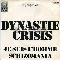 [Pochette de Je suis l’homme (DYNASTIE CRISIS)]