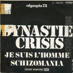 [Pochette de Je suis l’homme (DYNASTIE CRISIS) - verso]