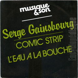 [Pochette de Comic strip (Serge GAINSBOURG) - verso]