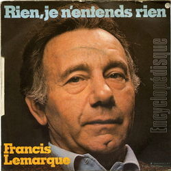 [Pochette de L’orgue de Barbarie (Francis LEMARQUE) - verso]