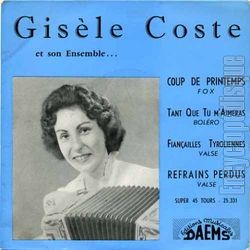 [Pochette de Coup de printemps (Gisle COSTE)]