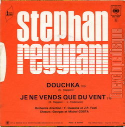 [Pochette de Douchka (Stephan REGGIANI) - verso]