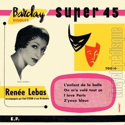 [Pochette de L’enfant de la balle (Rene LEBAS)]